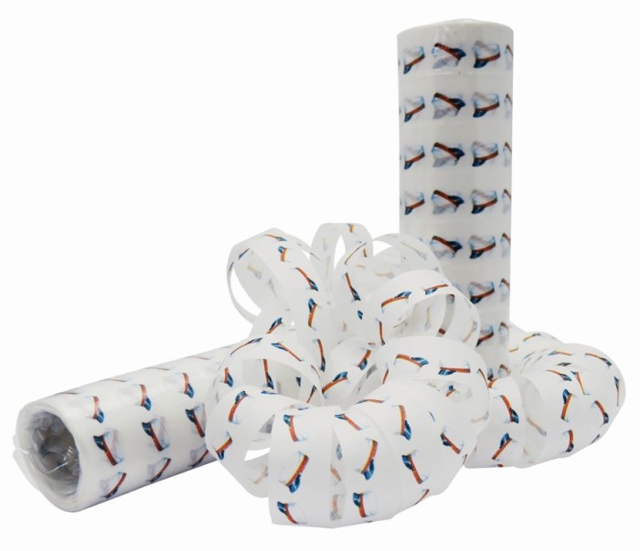 Serpentiner rød student - Perfekte til studentergilde